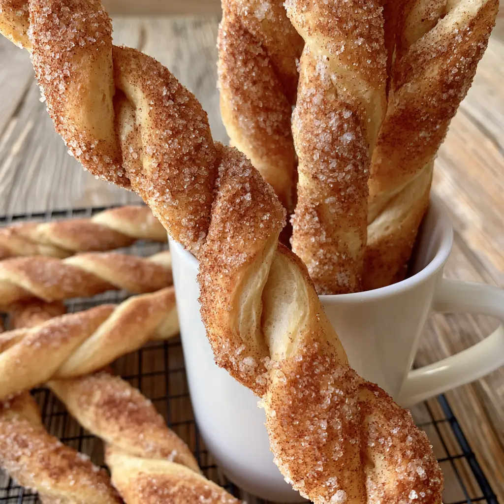 Cinnamon Roll Breadtwists: The Fluffiest Easy Homemade Recipe 1 Close up of the soft interior crumb of a Cinnamon Roll Breadtwist, showing the airy texture and golden-brown baked surface.